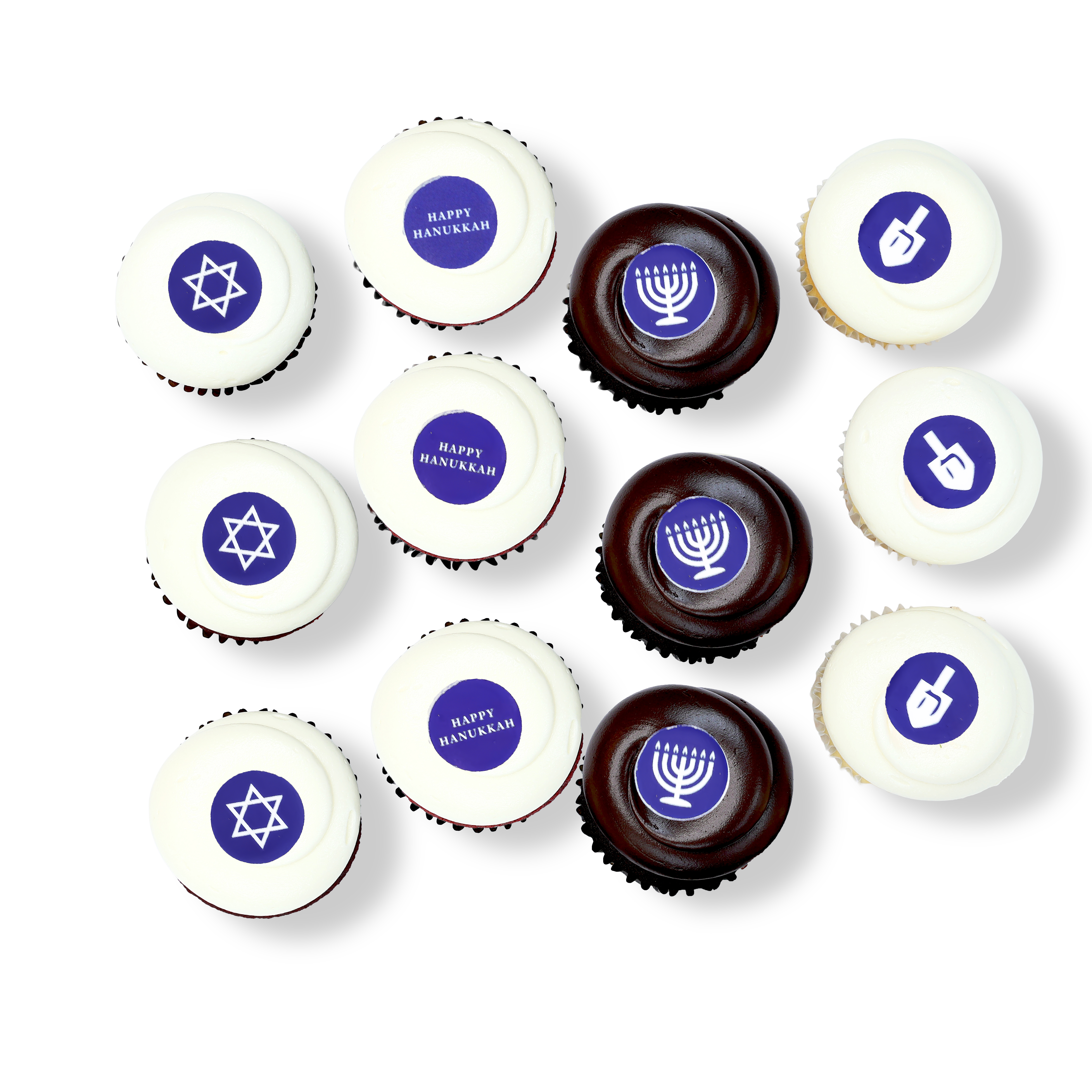 Happy Hanukkah Dozen – Georgetown Cupcake