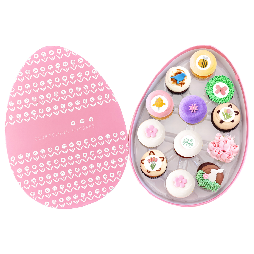 Hello Spring Dozen in Egg Gift Box